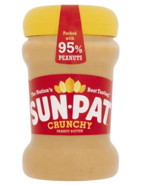 SUNPAT CRUNCHY PEANUT BUTTER
