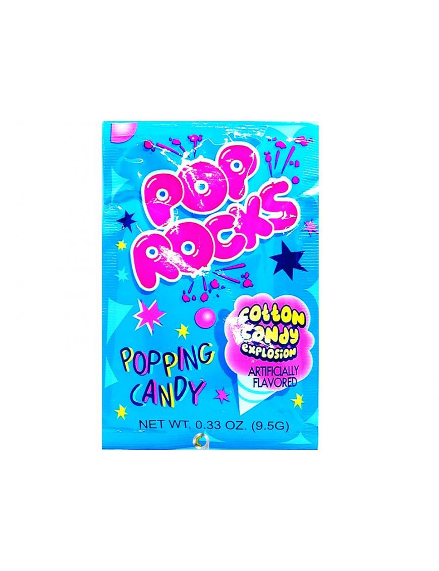 POP ROCKS BONBONS PÉTILLANTS À LA BARBE À PAPA