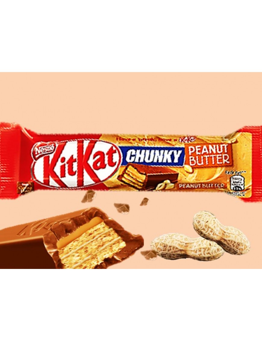 NESTLE KITKAT CHUNKY PEANUT BUTTER