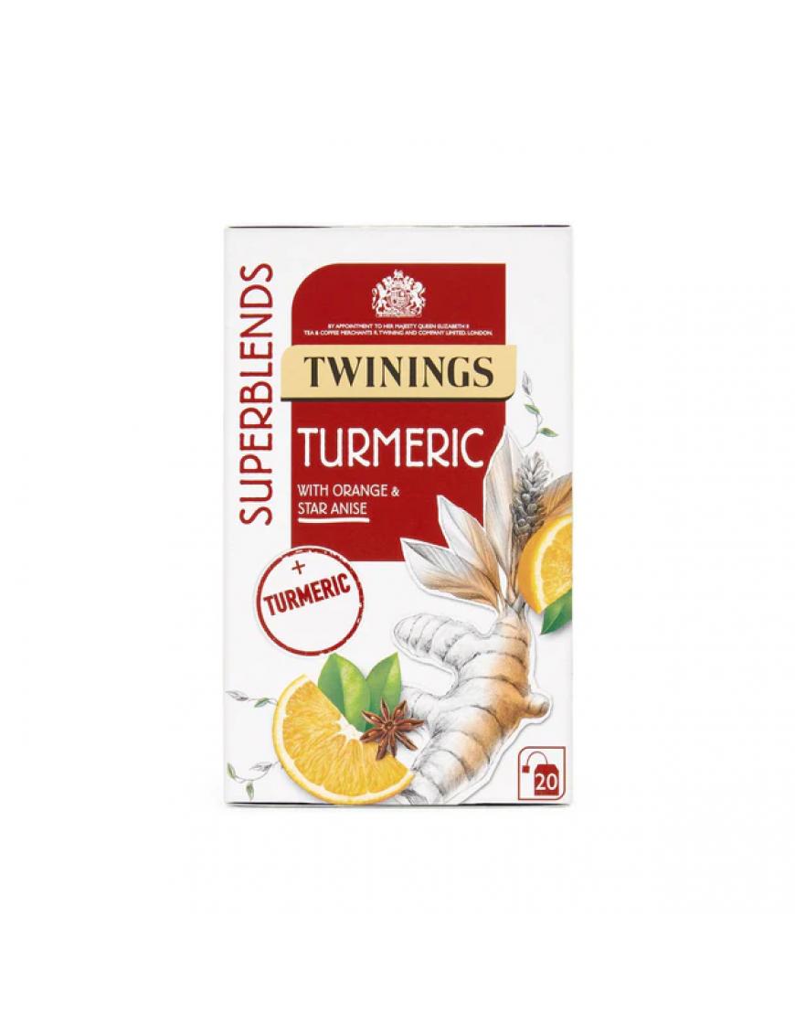 TWININGS SUPERBLENDS TURMERIC