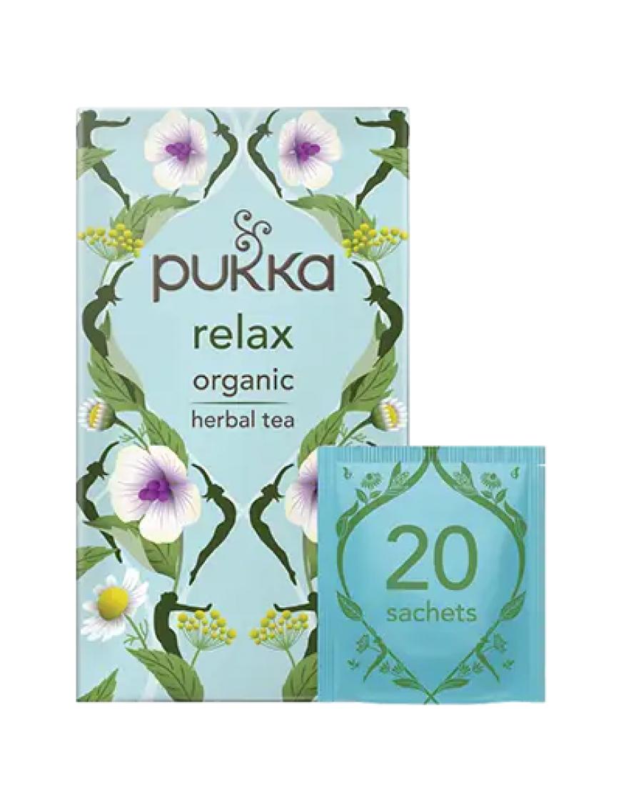 PUKKA ORGANIC RELAX TEABAGS