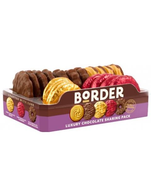 BORDER BISCUITS LUXURY CHOCOLATE SHARING PACK