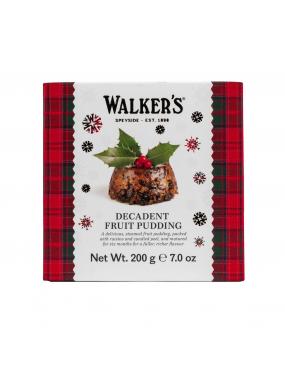 WALKERS DECADENT FRUIT PUDDING