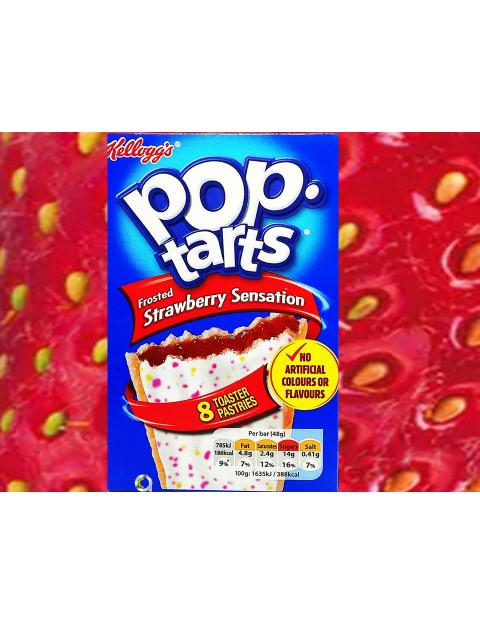 KELLOGGS POP TARTS STRAWBERRY