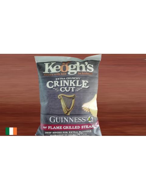 KEOGHS CRINKLE GUINNESS & FLAME GRILLED STEAK