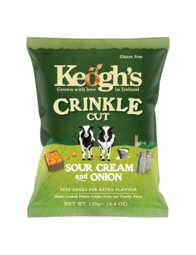 KEOGHS CRINKLE SOUR CREAM...