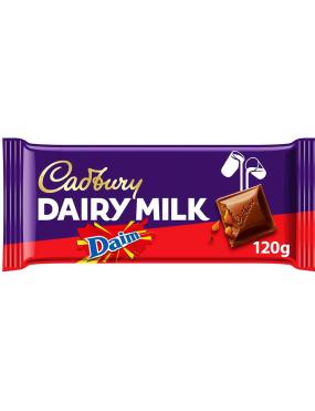  CADBURY DAIRY MILK DAIM 120gr