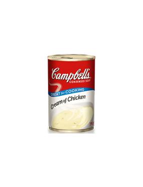 CAMPBELLS CONDENSED SOUP CREAM OF CHICKEN 295G